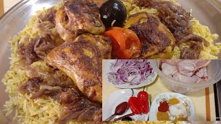 How to cook kabsaArabian foodG RECIPES [upl. by Reemas]