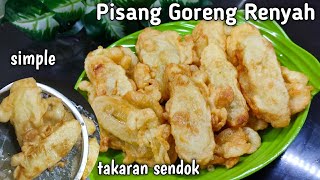 Pisang Goreng Renyah takaran sendok [upl. by Martinez]