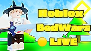 🔴 LIVE  ROBLOX BEDWARS PLAYING WITH FANS  Reaching 16k [upl. by Harriet]