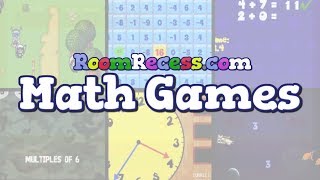 Math Games for Kids  RoomRecesscom  2018 [upl. by Eimmis]