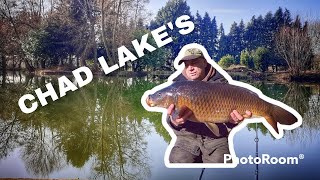 Carp fishing winter day session  Chad lakes January 2022 [upl. by Eiramave405]