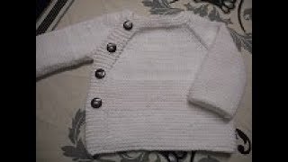 tuto tricot brassière naissance raglan [upl. by Julieta]