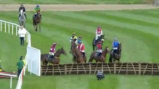 Envoi Allen wins a Maiden hurdle at Down Royal 2019 [upl. by Eesac37]