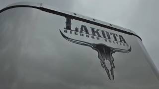 BH8X19TSROK WalkThrough  Lakota Horse Trailers [upl. by Rahab]