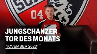 Luca Leitl erzielte das Jungschanzer Tor des Monats November 2023 [upl. by Bryn]