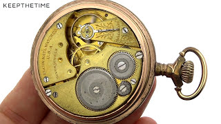 Over 100 Years Old  Vintage Elgin Pocket Watch  Made in USA 1913 asmr review [upl. by Assiralk135]