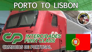 Comboios de Portugals Intercidades Train First Class from Porto to Lisbon [upl. by Flip]