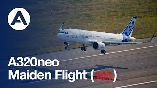 A320neo First Flight  uncut version [upl. by Kelvin]