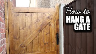 DIY Tips amp Tricks  Easy Guide to Fitting a Garden Gate [upl. by Notffilc]