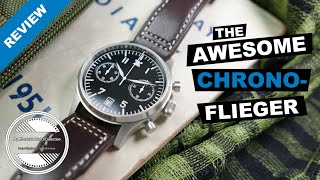 Incredible Value Pilots Chronograph  Escapement Time Watch Review [upl. by Cohleen843]