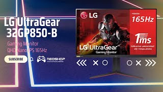 Monitor LG UltraGear 32GP850B [upl. by Cchaddie]