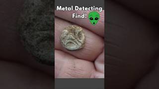 Alien Token found 😯 aliens metaldetecting weirdfinds [upl. by Atena26]