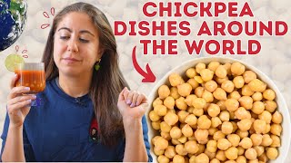 5 SURPRISING Chickpea Dishes From Around the World [upl. by Rubina389]