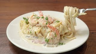 레스토랑의 맛 황금비율 크림파스타 만들기  초보도 만들기 쉬운 알프레도 파스타  Fettuccine Alfredo Recipe [upl. by Martita]