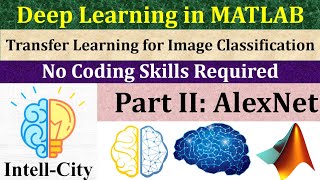 Deep Learning  Transfer Learning using AlexNet in MATLAB  CNN [upl. by Dnalloh]