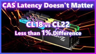 No CAS Latency doesnt matter on DDR4 either [upl. by Millford]