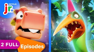 Bad Dinosaurs FULL Episodes 3  4 Compilation 🦖🌋 Netflix Jr [upl. by Claretta]