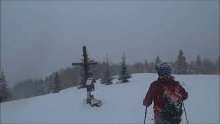 Beskid Sądecki skitura w Wigilię [upl. by Affer]