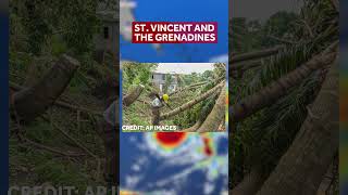 Hurricane Beryl leaves path of destruction in Grenada St Vincent hurricaneberyl [upl. by Egoreg]