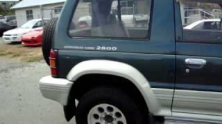 1995 Mitsubishi Pajero 2dr 28L turbo diesel auto 55000 kms 4X4 [upl. by Oyam558]