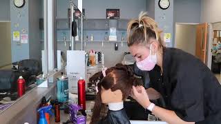 Shannon From HVBA Skills USA Updo 2021 [upl. by Hiram]