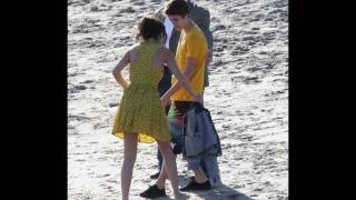 Selena Gomez At The Beach In Los Angeles With Justin Bieber Feb17 [upl. by Annaerda]