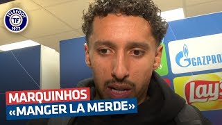 PSG  Manchester United  quotCest inadmissiblequot Marquinhos [upl. by Ogg]