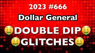 2023666🤑Dollar General Couponing‼️DOUBLE DIP GLITCHES‼️Must Watch👀👀 [upl. by Asital]