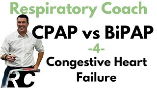 Respiratory Therapy  CPAP vs NIV in Congestive Heart Failure [upl. by Eydie5]