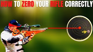 how to zero your rifle correctly [upl. by Einnaej525]