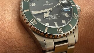 Uhr der Woche 11 Steinhart Ocean One 39 Green Ceramic von 2020 [upl. by Moyer880]