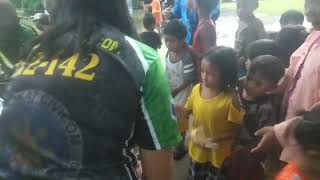 kabalikat civicom pa feeding sa evacuate due to typhoon gener [upl. by Sivla106]