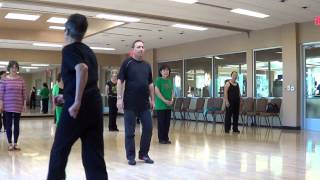 TIE A YELLOW RIBBON Line Dance Teach amp Demo By Choreographer in Las Vegas [upl. by Wynny]