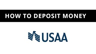 USAA bank  how to deposit money [upl. by Esmond]