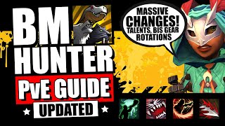 BM Hunter PvE Guide new talents rotations gear  more Patch 1027 [upl. by Aiz224]