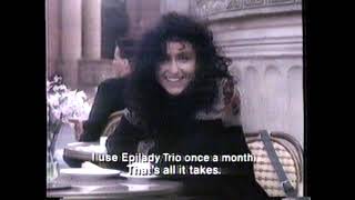 1989 EPI Epilady Trio quotNo matter where in the world you goquot TV Commercial [upl. by Ydda524]