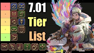 701 Tier List  PowerMeta Ranking  FFXIV Dawntrail [upl. by Nallid230]