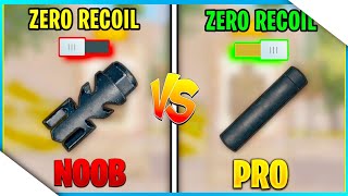 COMPENSATOR vs SUPPRESSOR • WHICH ONE IS OVERPOWERED  BGMIPUBG MOBILE [upl. by Nojel]