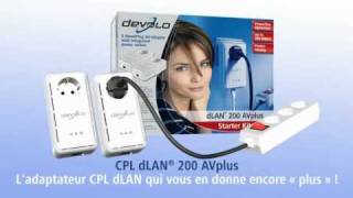 devolo dLAN® 200 AVplus française [upl. by Uund]