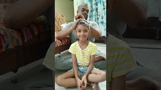 quotPapa Mere Baalon Ki Lambai Badha ❤️  I Love You papa❤minivlog papa youtubevideo [upl. by Eanil201]