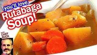 Rutabaga for Healthy Vegetable Soup Recipe [upl. by Annoirb]