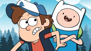 Finn the Human vs Dipper Pines Epic Rap Battles of Cartoons Season 1 [upl. by Sonitnatsok869]