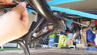 50cc GY6 engine Oil change 101 part 5 [upl. by Othe977]