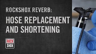 RockShox Reverb Hose Replacement and Shortening [upl. by Zasuwa]