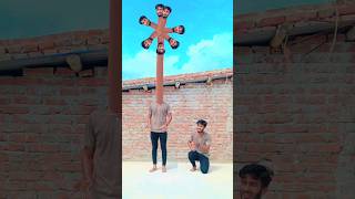 Two Brothers Long Head Helicopter Mode Flying Yarr Tera Hero Khalnayak Hogya shorts mmmrazz funny [upl. by Seiber]