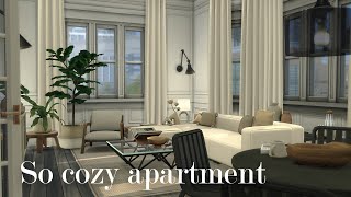 So cozy apartment  The Sims 4 Build  Stop Motion [upl. by Nogam]