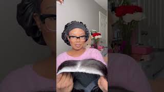 UNSPONSORED GLUELESS WIG REVIEW vshowhairofficial wigs wigreview wigtutorial gluelesswig [upl. by Fanni]