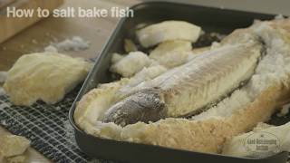 How To Salt Bake fish  Good Housekeeping UK [upl. by Mingche786]