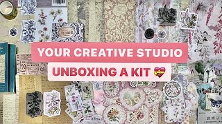 Your Creative Studio 🌸 February Kit [upl. by Bart]