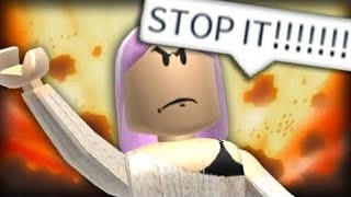 MAKING PEOPLE MAD in ROBLOX [upl. by Bensky]